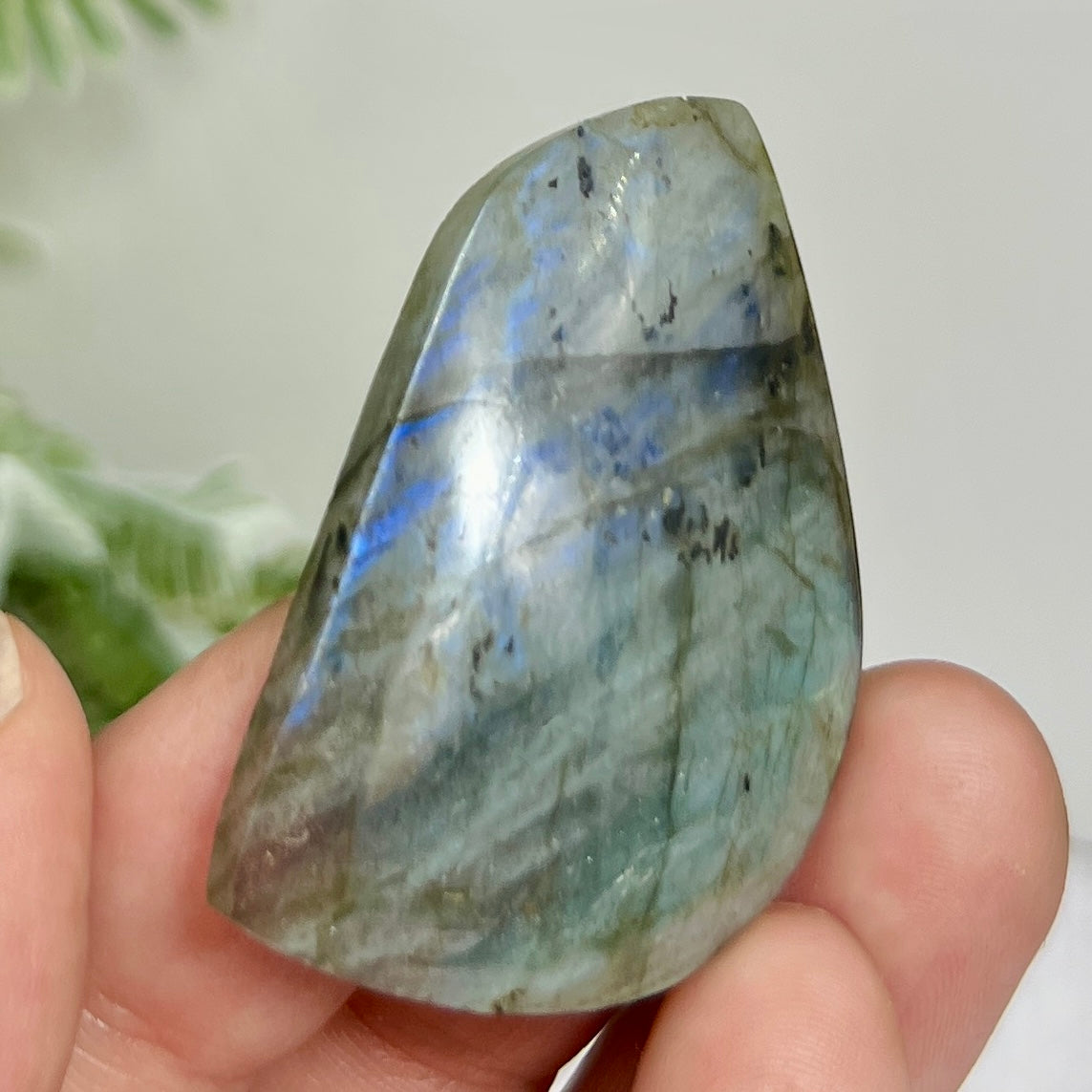 Labradorite Gemstone Cabochon DIY Jewellery Making Wire Wrapping Crystal 18g