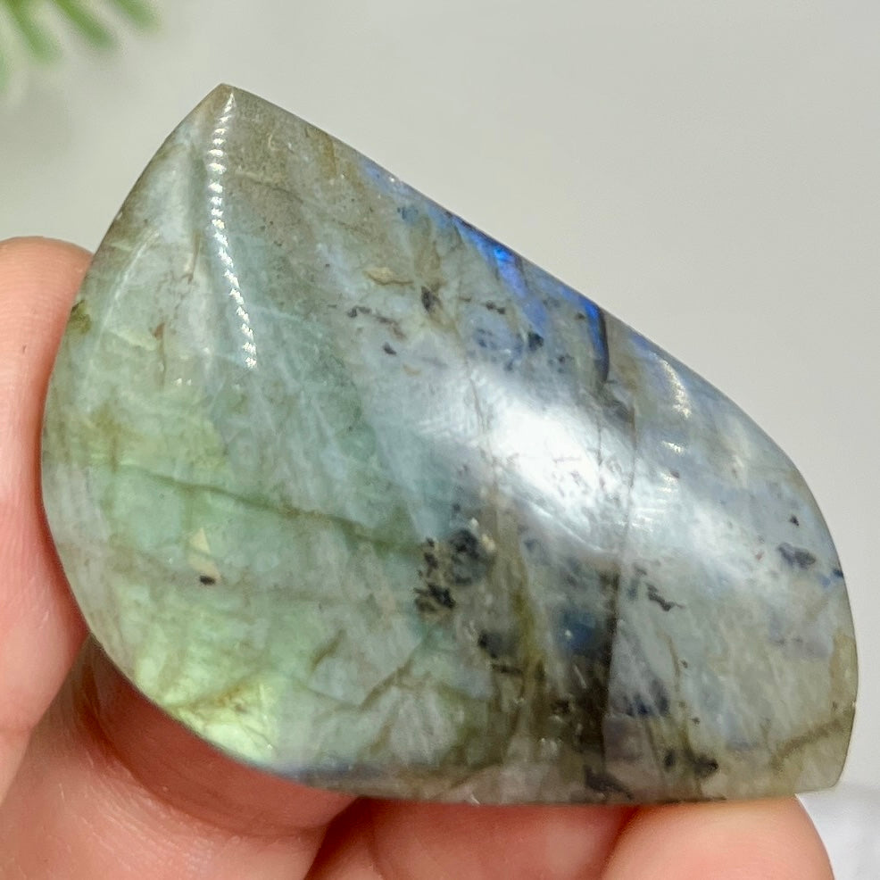 Labradorite Gemstone Cabochon DIY Jewellery Making Wire Wrapping Crystal 18g