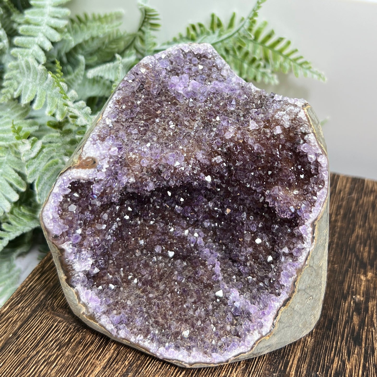 Ametrine Amethyst Citrine Geode Cluster Cave Healing Natural Crystal 722g