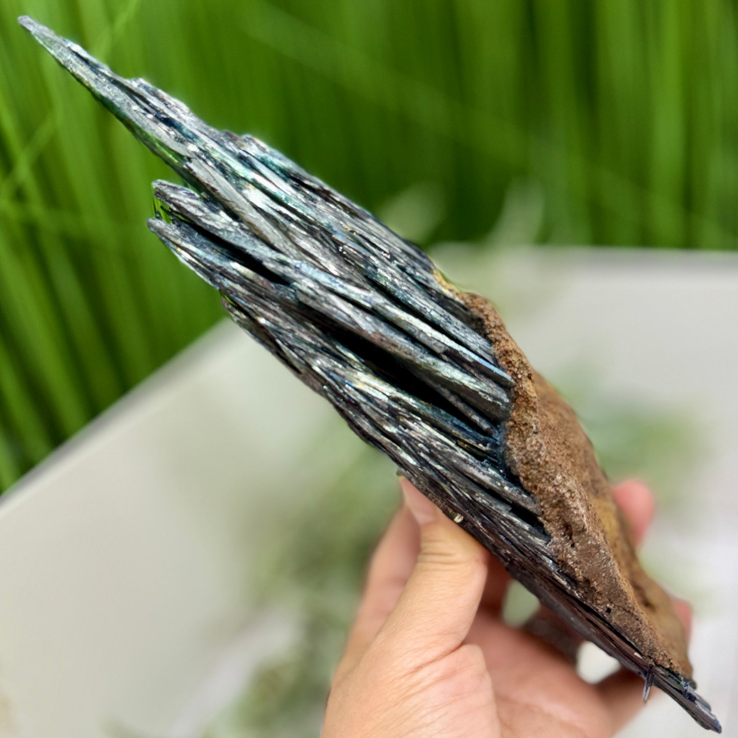 Large Vivianite RARE Specimen Natural Raw Crystal 546g 275mm