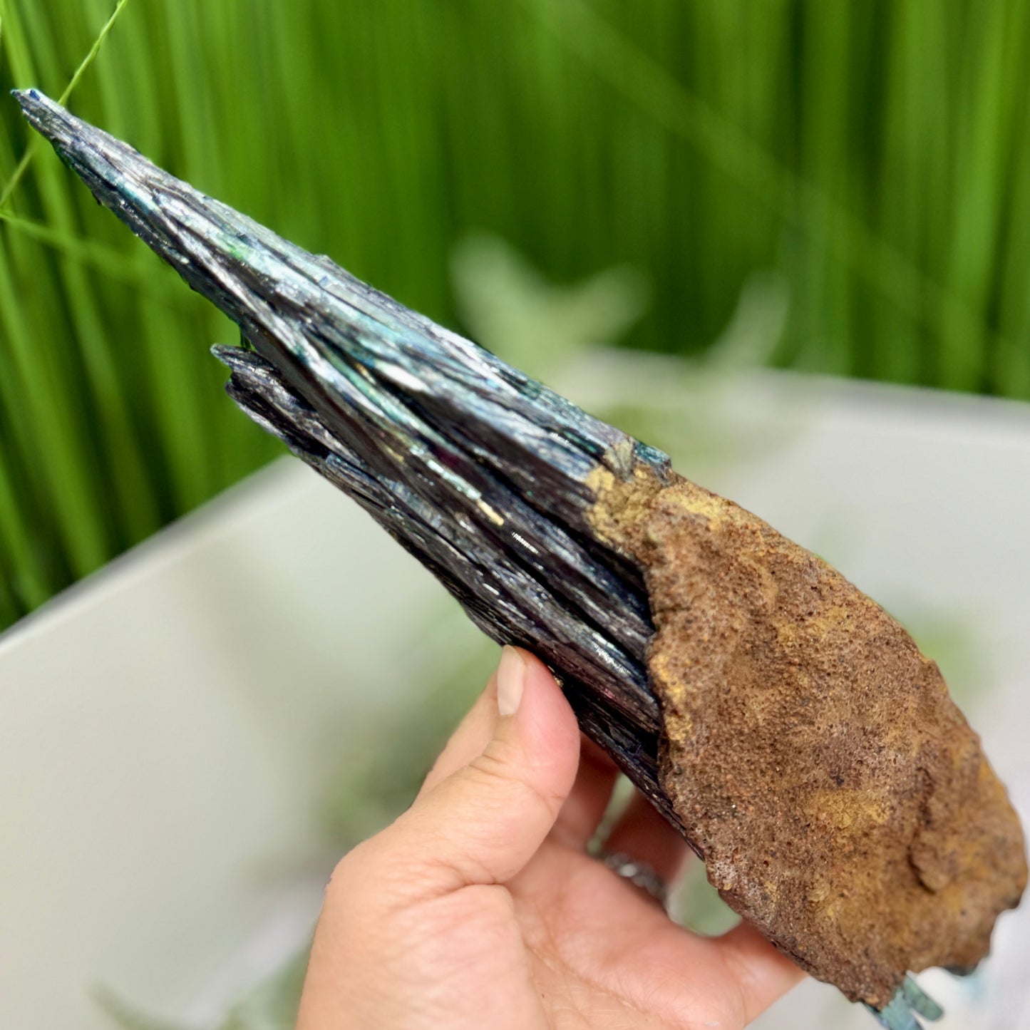 Large Vivianite RARE Specimen Natural Raw Crystal 546g 275mm