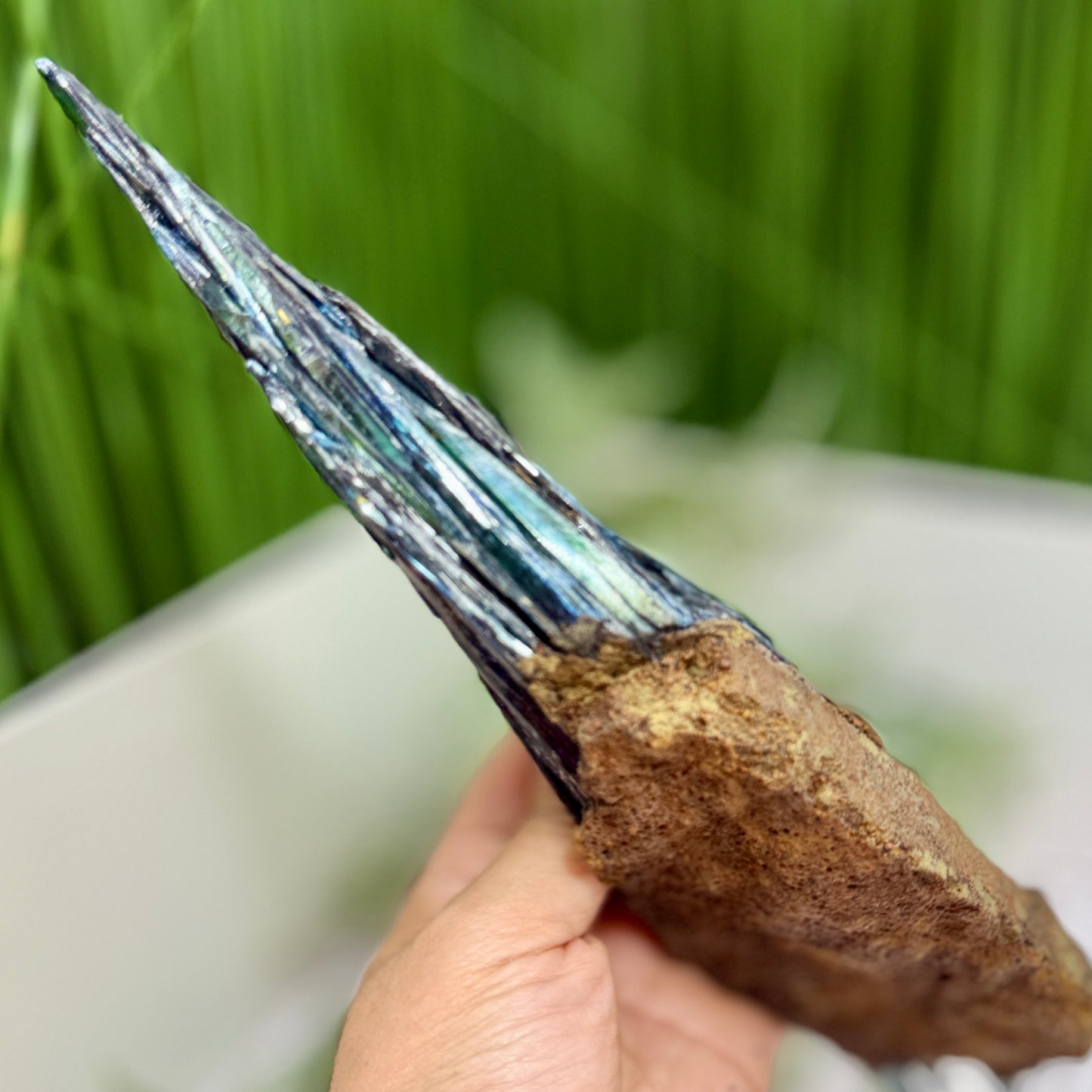 Large Vivianite RARE Specimen Natural Raw Crystal 546g 275mm