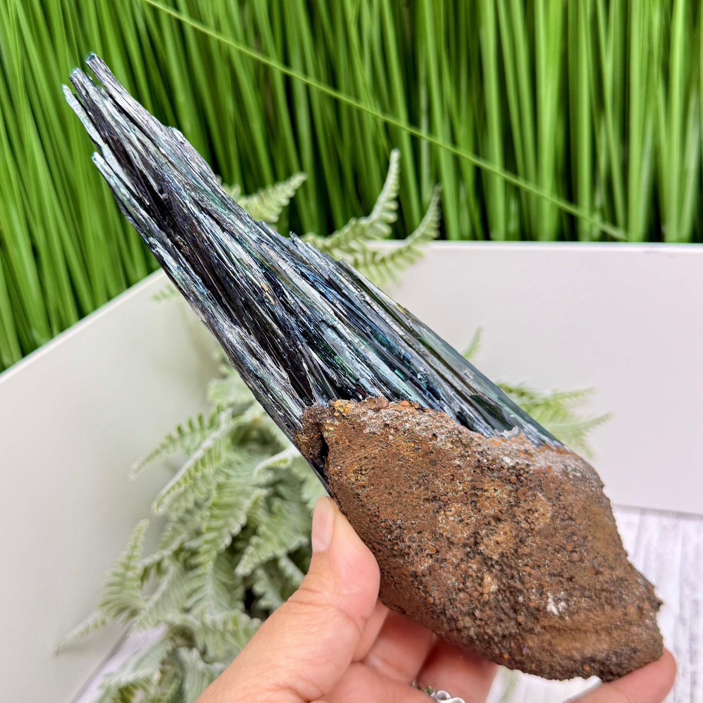Vivianite RARE Specimen Natural Raw Crystal 302g 217mm