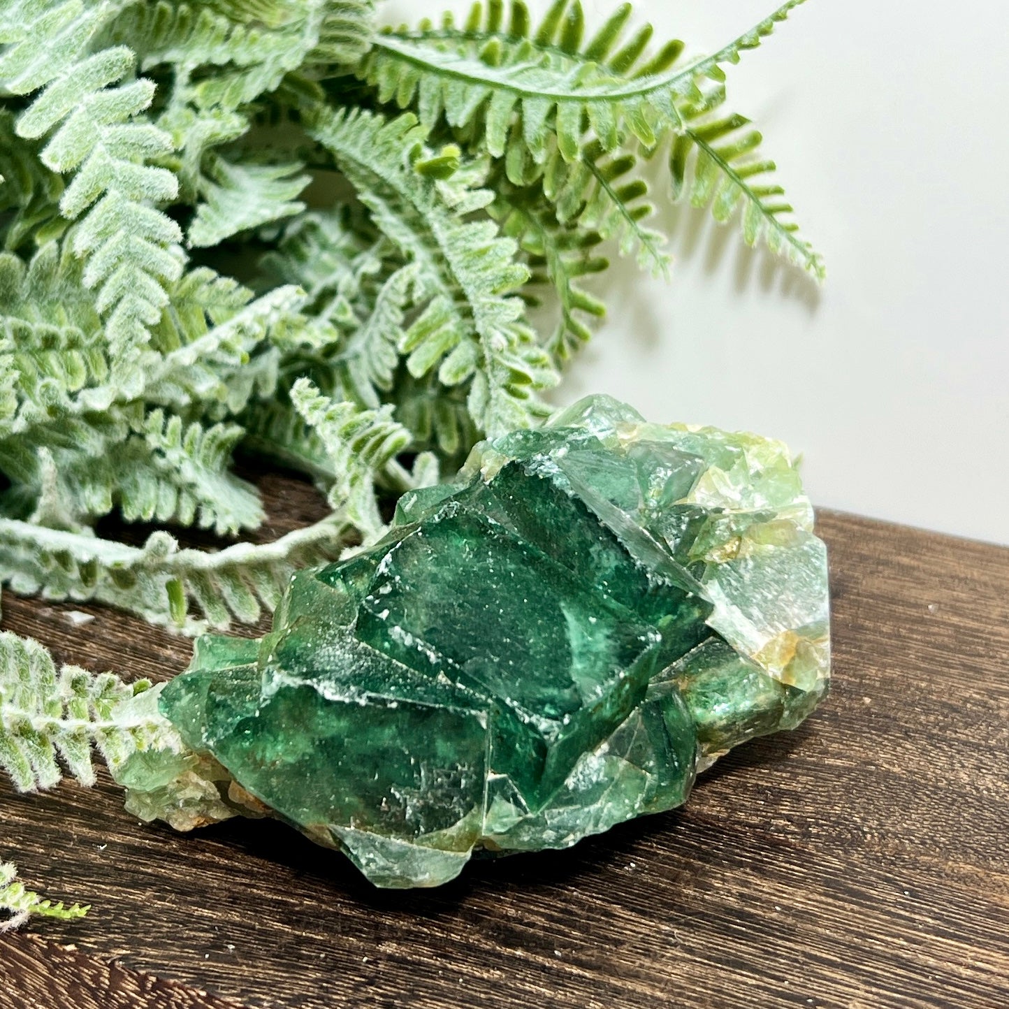 Fluorite Green Natural Raw Specimen Green Crystal Healing 360g