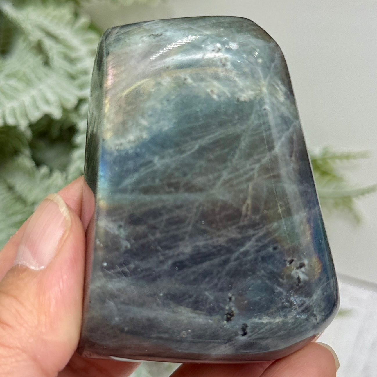 Labradorite Free Form Healing Crystal 197g