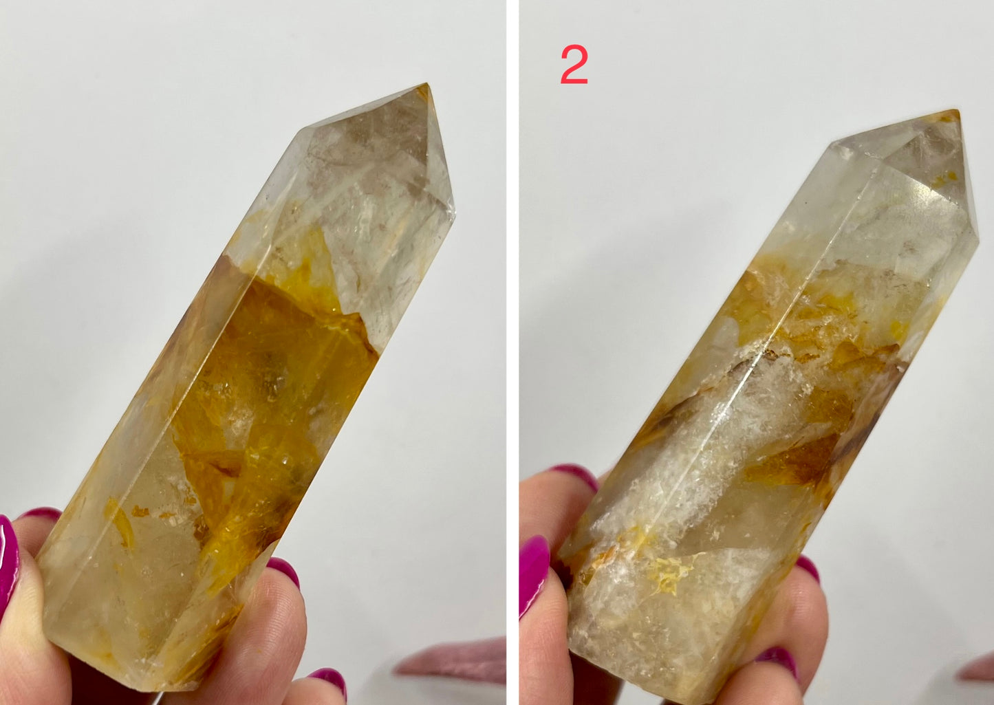 Golden Healer Quartz Points Towers Crystal Generators YOU CHOOSE