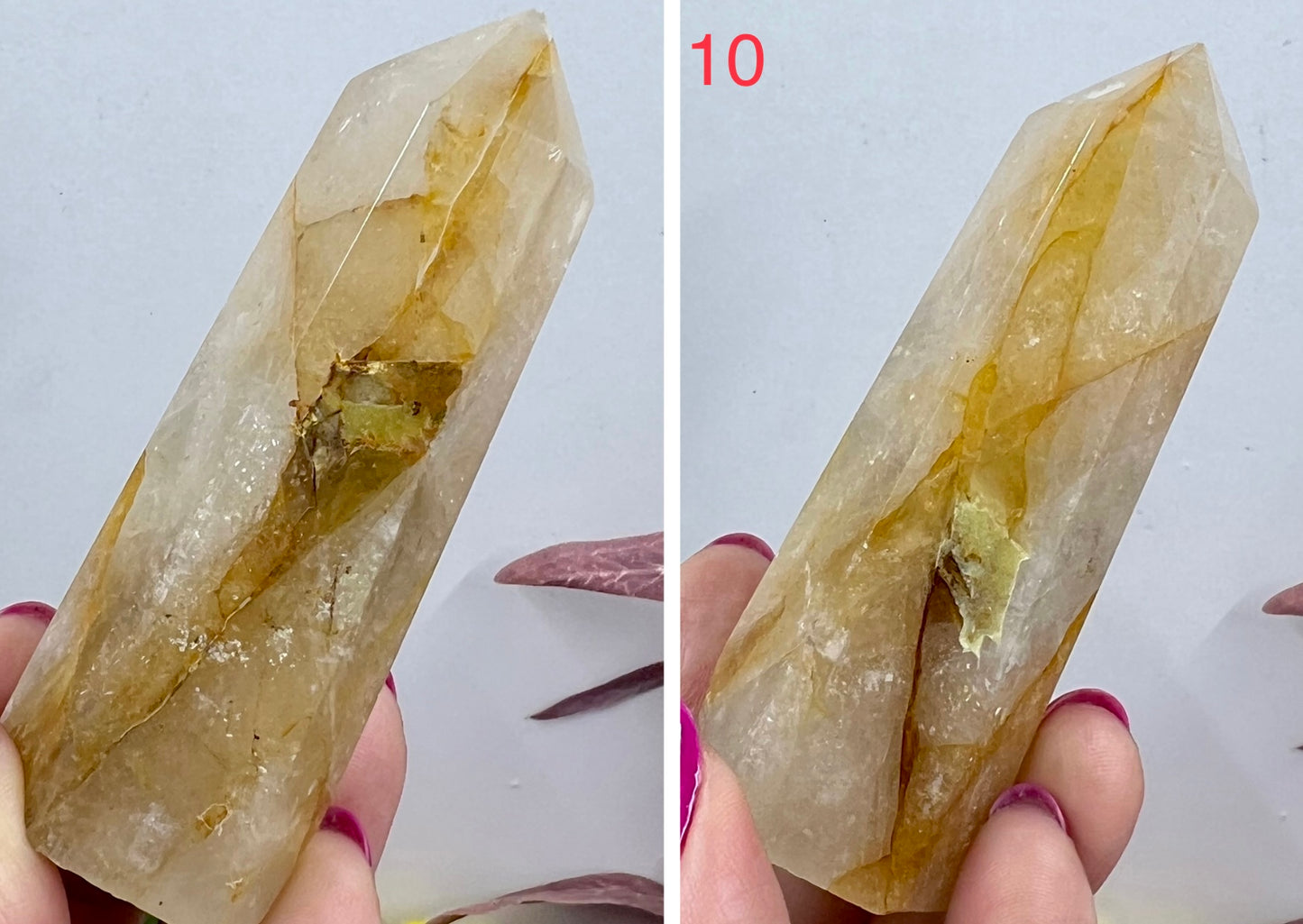 Golden Healer Quartz Points Towers Crystal Generators YOU CHOOSE