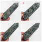 Kambaba Jasper Points Towers Crystal Generators YOU CHOOSE