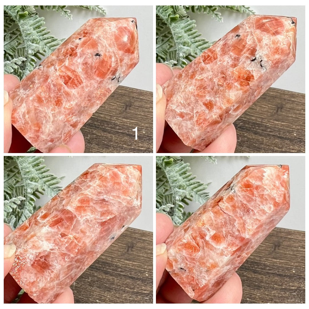 Sunstone Points Towers Healing Crystal Generators YOU CHOOSE