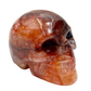 Fire Quartz Hematoid Skull 2 Inches Hand Carved Crystal Carving