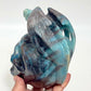 Trolleite Gargoyle on Skull Hollow Jaw Rare Healing Crystal Carving 1564g
