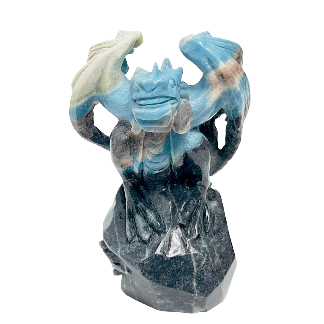 Trolleite Gargoyle Rare Healing Crystal Carving 1768g