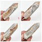 White Mexican Crazy Lace Agate Points Towers Crystal Generators YOU CHOOSE