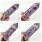 Chevron Dream Amethyst Points Towers Crystal Generators YOU CHOOSE