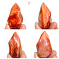 Carnelian Flames Healing Crystal Carvings YOU CHOOSE