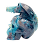 Trolleite Gargoyle on Skull Hollow Jaw Rare Healing Crystal Carving 1564g