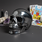 Terahertz Skull Healing Crystal Carving 537g