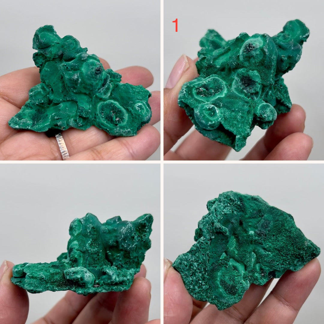 Malachite Specimen Raw Crystal Gemstone YOU CHOOSE