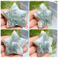 Moss Agate Stars DIY Pendant Jewellery Crystal Carving YOU CHOOSE