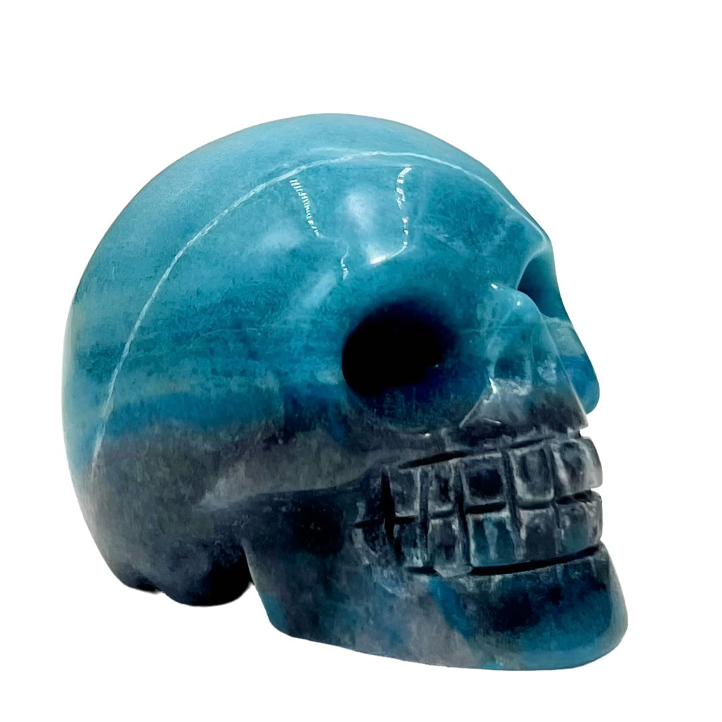 Trolleite Rare Skull 2 Inches Hand Carved Crystal Carving