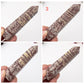 Picture Jasper Points Towers Natural Crystal Generators YOU CHOOSE