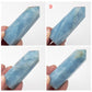 Aquamarine Points Towers Crystal Generators YOU CHOOSE