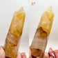 Golden Healer Quartz Points Towers Crystal Generators YOU CHOOSE