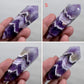 Chevron Dream Amethyst Double Terminated DT Crystal YOU CHOOSE