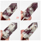 Rubellite Tourmaline Points Tower Crystal Generators YOU CHOOSE