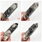 Mosaic Chalcedony Quartz Rare Points Towers Crystal Generators YOU CHOOSE