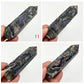 Purple Brecciated Jasper Points Towers Crystal Generators YOU CHOOSE