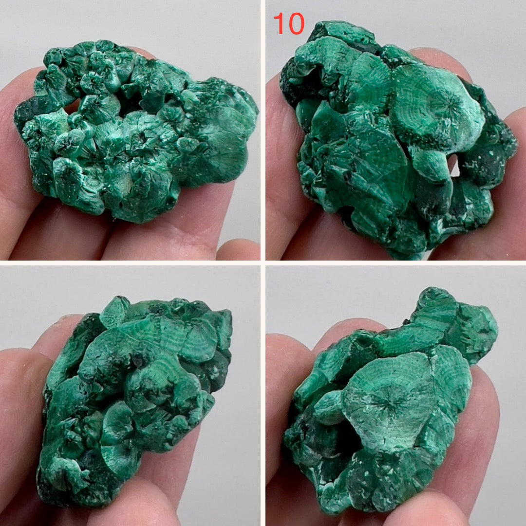 Malachite Specimen Raw Crystal Gemstone YOU CHOOSE