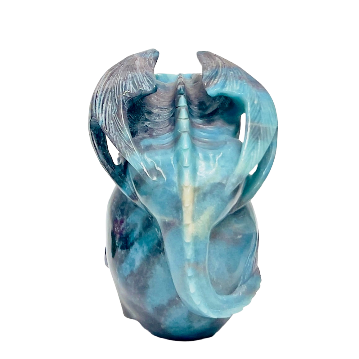 Trolleite Gargoyle on Skull Hollow Jaw Rare Healing Crystal Carving 1564g
