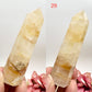 Golden Healer Quartz Points Towers Crystal Generators YOU CHOOSE