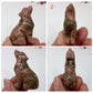 Unakite Jasper Small Wolves Dogs Crystal Carvings YOU CHOOSE