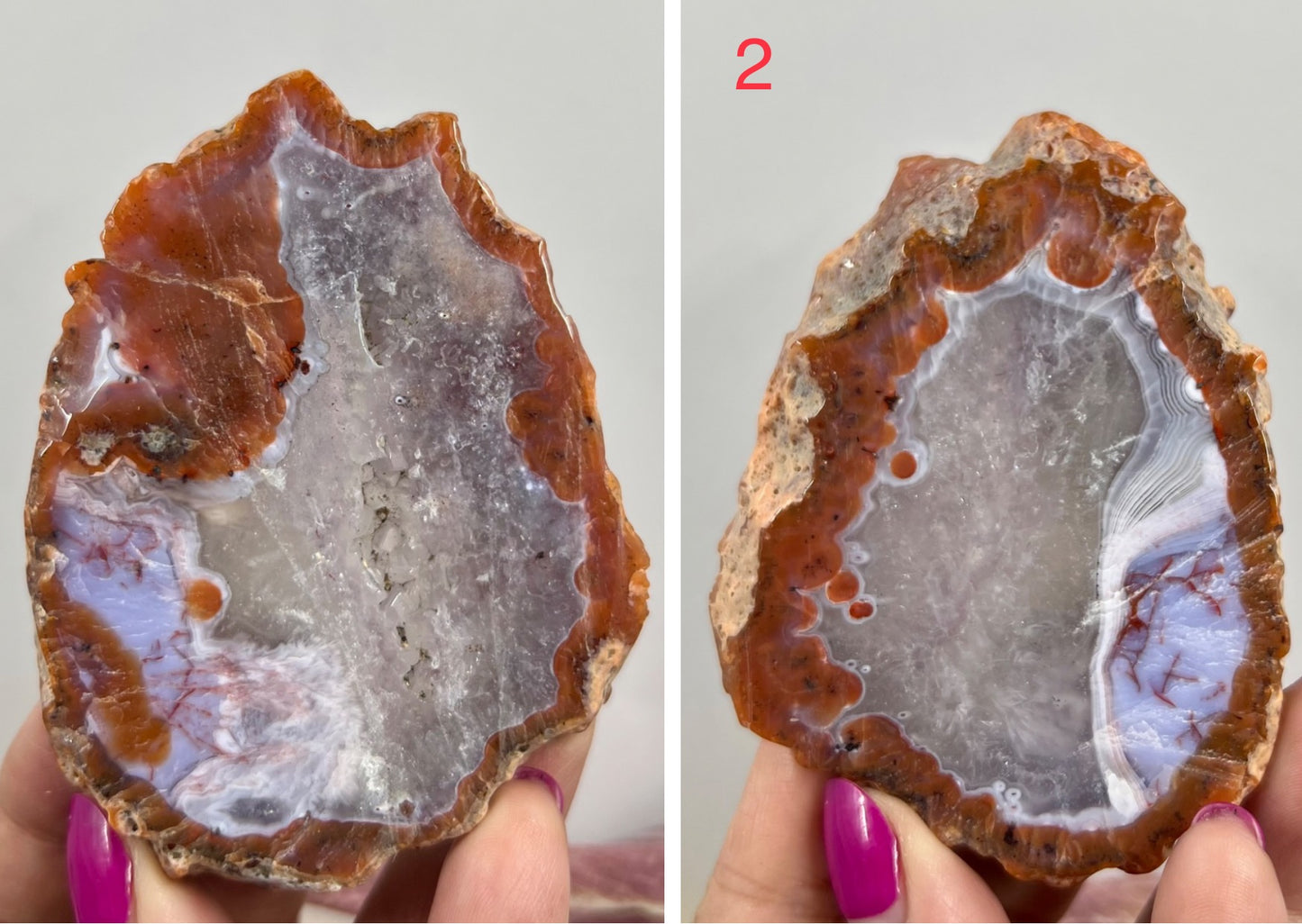 Agate Slice Slab Natural Raw Crystal YOU CHOOSE