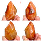Carnelian Flames Healing Crystal Carvings YOU CHOOSE