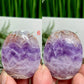 Amethyst with Mexican Lace Agate Palm Stone Crystal YOU CHOOSE
