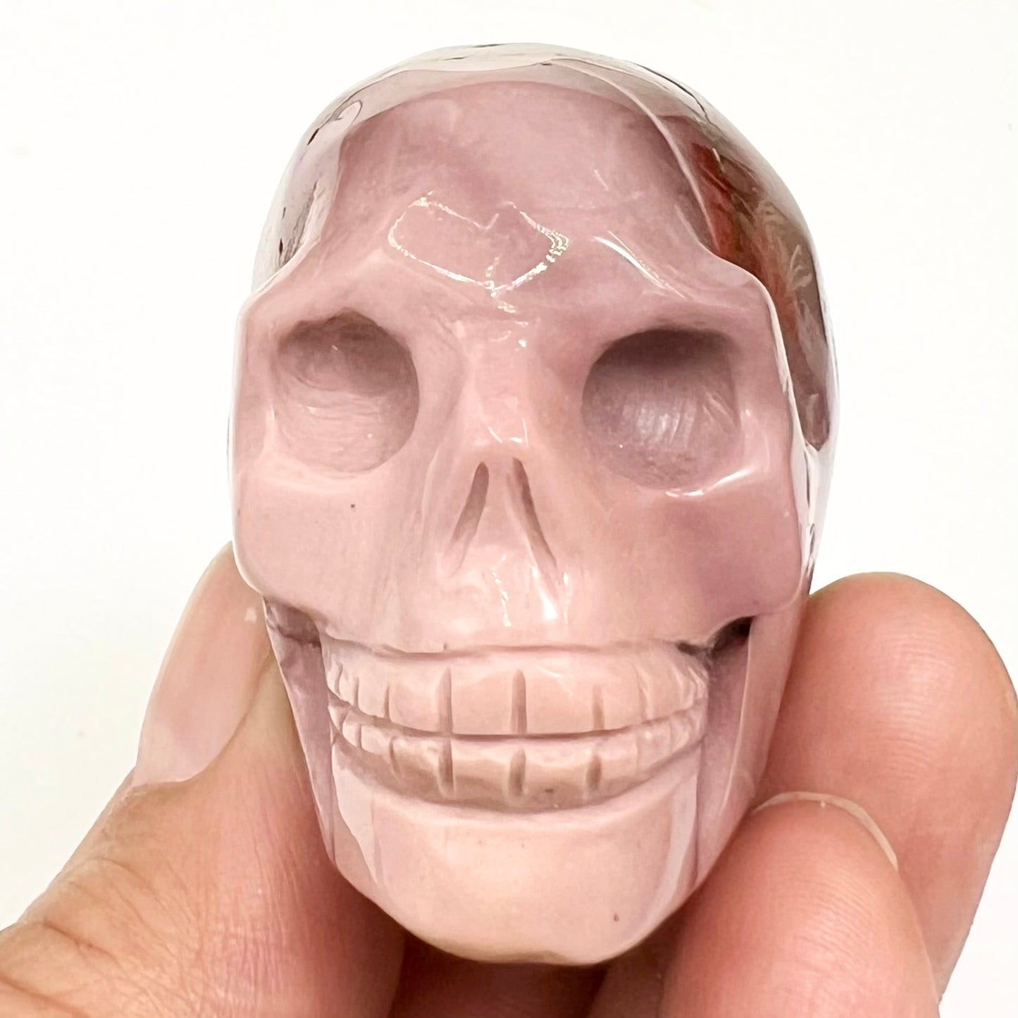 Mookaite Jasper Skull 2 Inches Australian Gemstone Crystal Carving