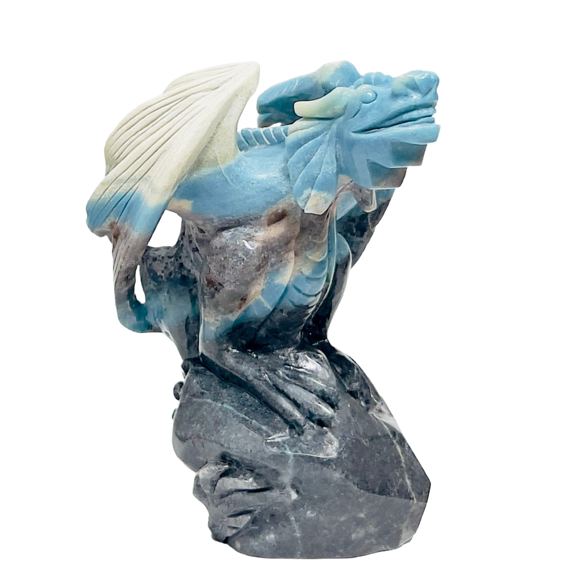 Trolleite Gargoyle Rare Healing Crystal Carving 1768g