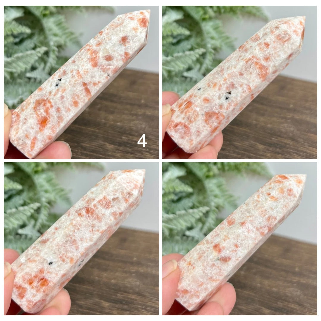 Sunstone Points Towers Healing Crystal Generators YOU CHOOSE