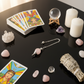 Crystal Pendulums Clear Rose Quartz Amethyst Gemstone Divination Manifestation