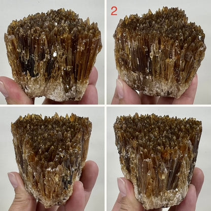 Amber Calcite Specimen Natural Raw Specimen Crystal YOU CHOOSE