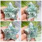 Moss Agate Stars DIY Pendant Jewellery Crystal Carving YOU CHOOSE