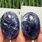 Blue Sodalite Palm Stones Worry Meditation Gemstone YOU CHOOSE