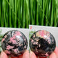 Rhodonite Palm Stones Worry Reiki Meditation Crystals YOU CHOOSE
