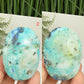 Fynchenite Phoenix Stone Palm Stones Worry Meditation Crystals YOU CHOOSE