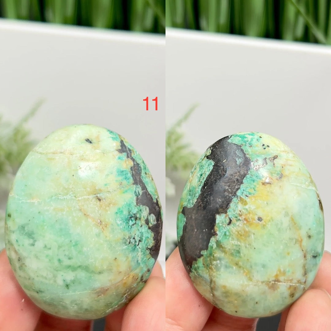 Fynchenite Phoenix Stone Palm Stones Meditation Crystals