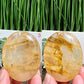 Golden Healer Quartz Palm Stones Worry Meditation Crystals YOU CHOOSE