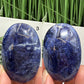 Blue Sodalite Palm Stones Worry Meditation Gemstone YOU CHOOSE